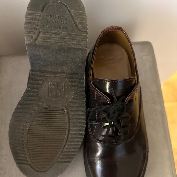 Dr. Martens Bennett Arcadia Dark Red Oxford Shoes (3UK/5US/36EUR) - Picture 8 of 9